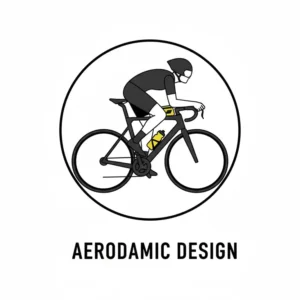 Side profile of an aerodynamic bike, showcasing the slim, non-obstructive design of the best **bicycle top tube bag** models.