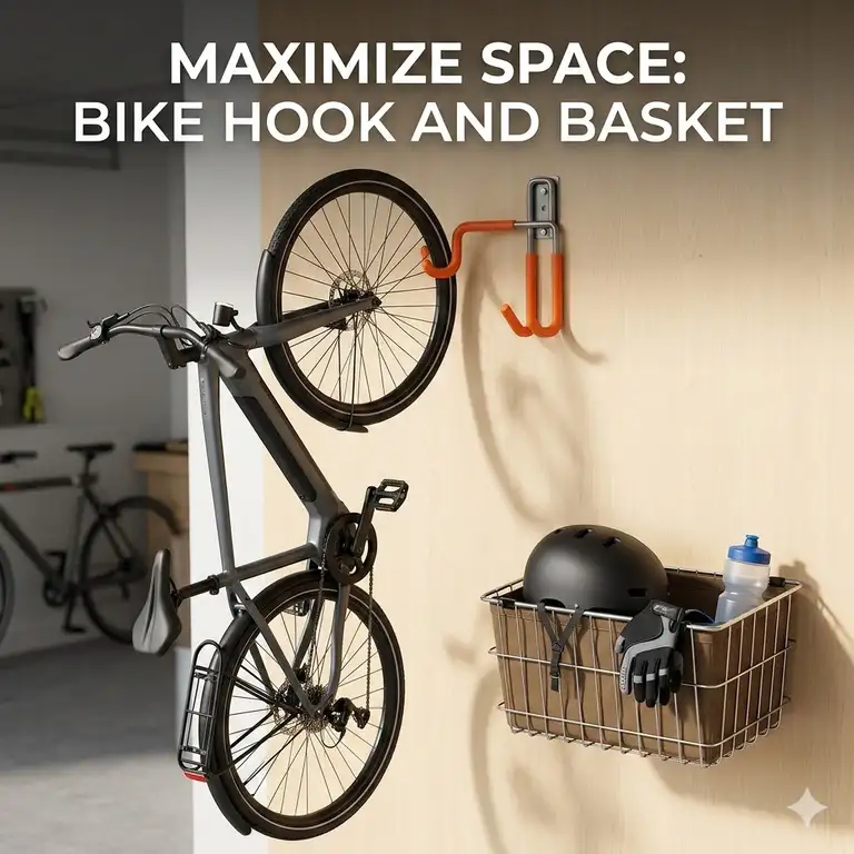 7 Best Bike Hook and Basket Combos for an Organized Garage Booyah!