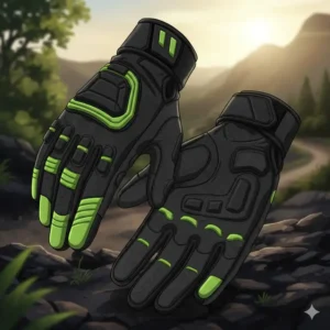 Durable full-finger mountain bike version of the best rated cycling gloves with reinforced protection.