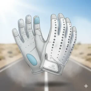 Highly breathable summer version of the best rated cycling gloves with moisture-wicking fabric.